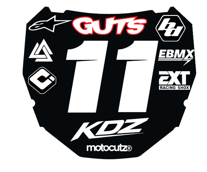 Odi plate decal